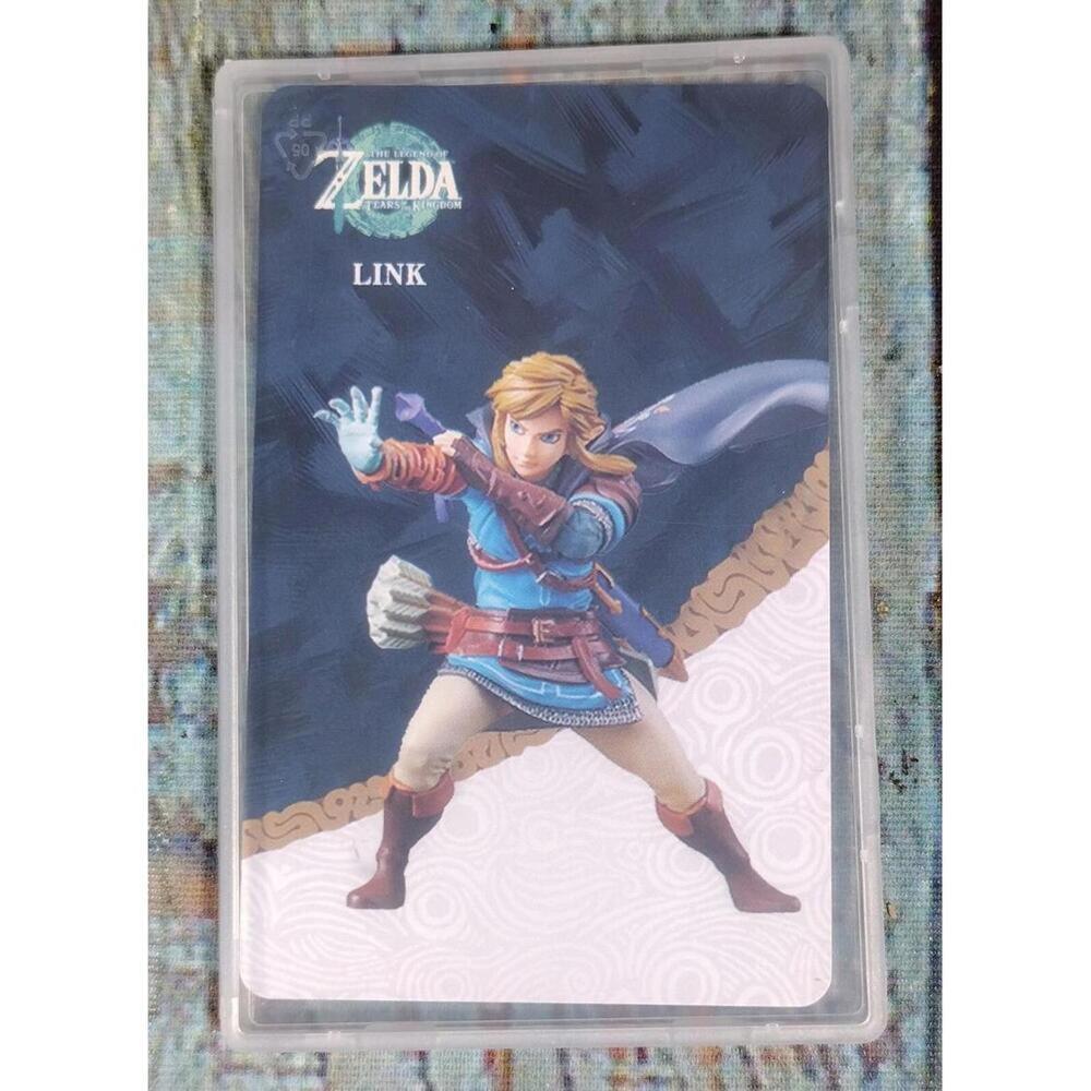 Newest Link Card Large Game‎ Card with Box Legend of Zelda Tears of the Kingdom